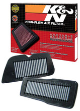 Load image into Gallery viewer, K&amp;N 87-09 Suzuki VS1400 Intruder Air Filter (2 Per Box) - Side View