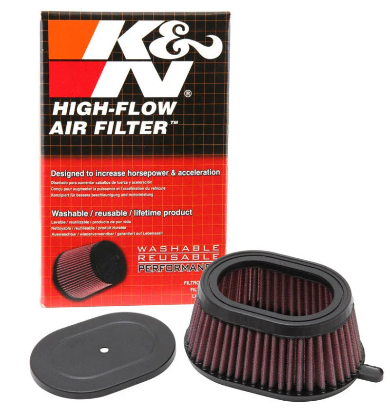 K&N 87-13 Kawasaki KLR650 650 / 93-96 KLX650C 650 Replacement Air Filter - Main Product View