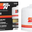 Load image into Gallery viewer, K&amp;N 87-92 Supra Non-Turbo / 99-04 Grand Cherokee 4.0 Performance Gold Oil Filter - Installation View