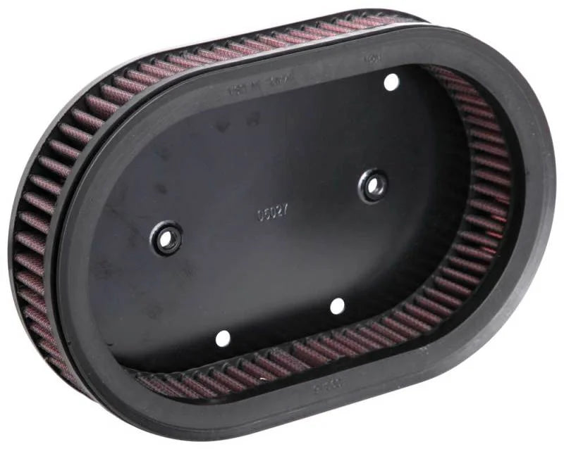 K&N 88-12 Harley Davidson Sportster Screamin Eagle Element Replacement Air Filter - Back View