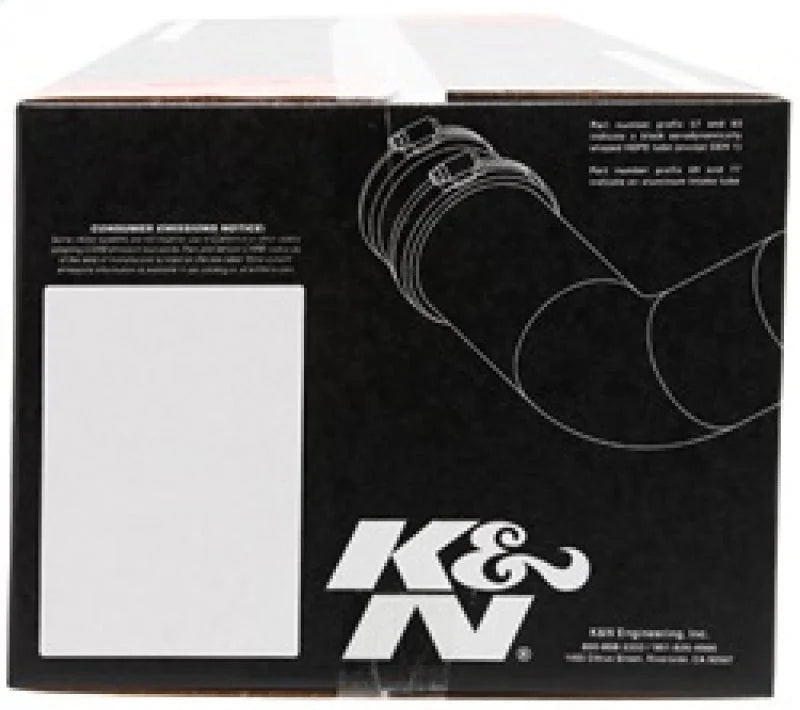 K&N 88-95 Chevy C/K Pick Up V8-5.7L Performance Intake Kit - Installation View