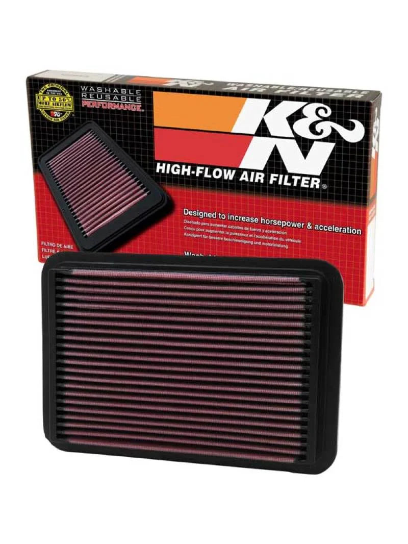 K&N 89-95 Toyota PickUp 2.4L / 95-04 Tacoma 2.4/2.7L Drop In Air Filter - Additional View 6