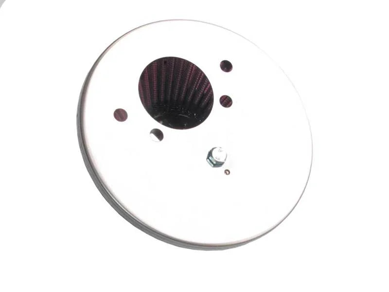 K&N 90-92 Rover Mini 1275 L4 Round Tapered Flange 1.875in 2.25in Over Height Custom Racing Assembly - Side View