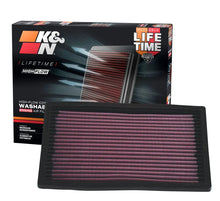 Load image into Gallery viewer, K&amp;N 90-97 Miata Drop In Air Filter - Side View