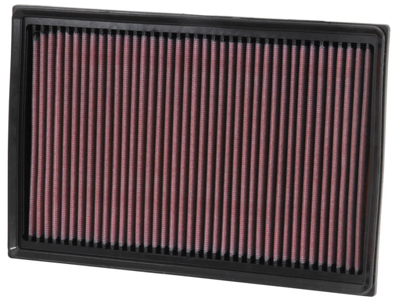 K&N 92-09 Mercury Grand Marquis/Lincoln Town Car / 92-08 Ford Crown Victoria Drop In Air Filter - Side View
