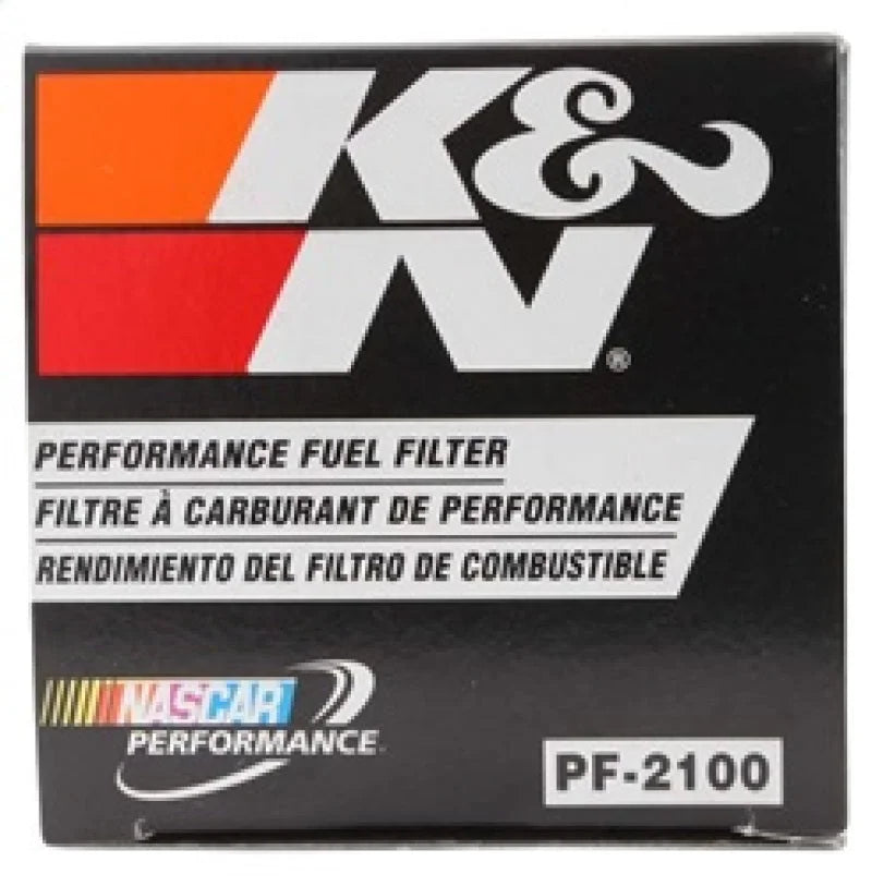 K&N 92-95 Chevy Cavalier 2.2L / 3.1L Fuel Filter - Installation View