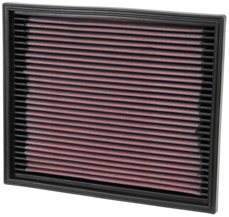 K&N 93-96 BMW 530/540/730/740 Drop In Air Filter - Side View