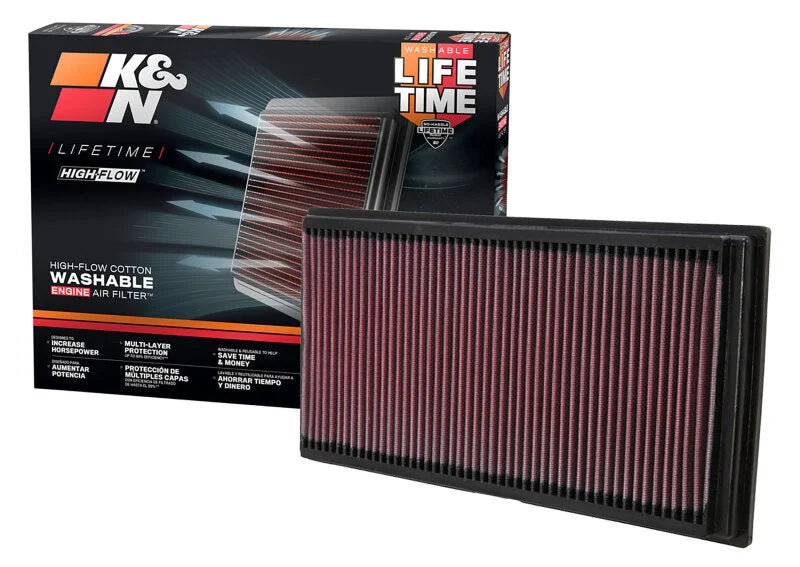 K&N 96-07 Audi / 99-05 Seat / 96-04 Skoda / 97-09 VW Drop In Air Filter - Additional View 5