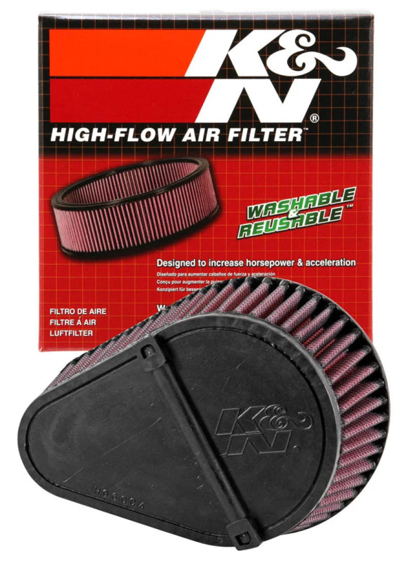 K&N 96-09 Suzuki DR650S/SE Replacement Air Filter - Installation View