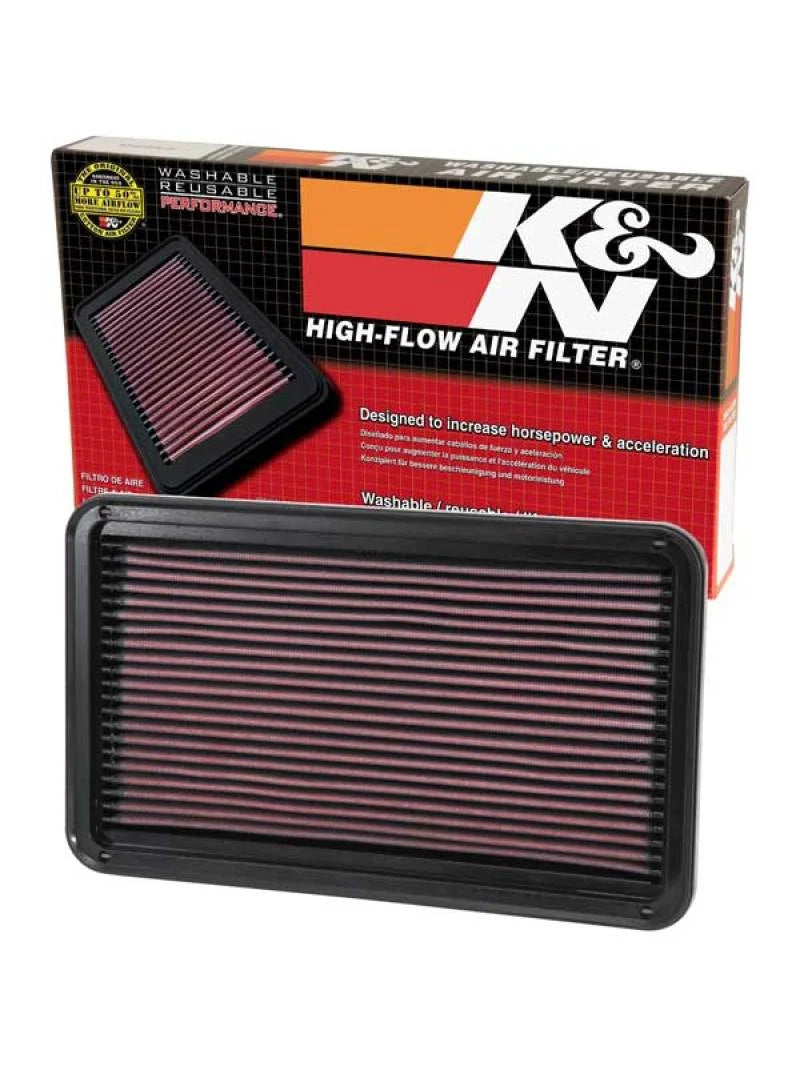 K&N 97-03 Lexus ES/RX300 / 97-04 Toyota Ava / 97-01 Camry / 98-03 Sien/Sol Drop In Air Filter - Additional View 6