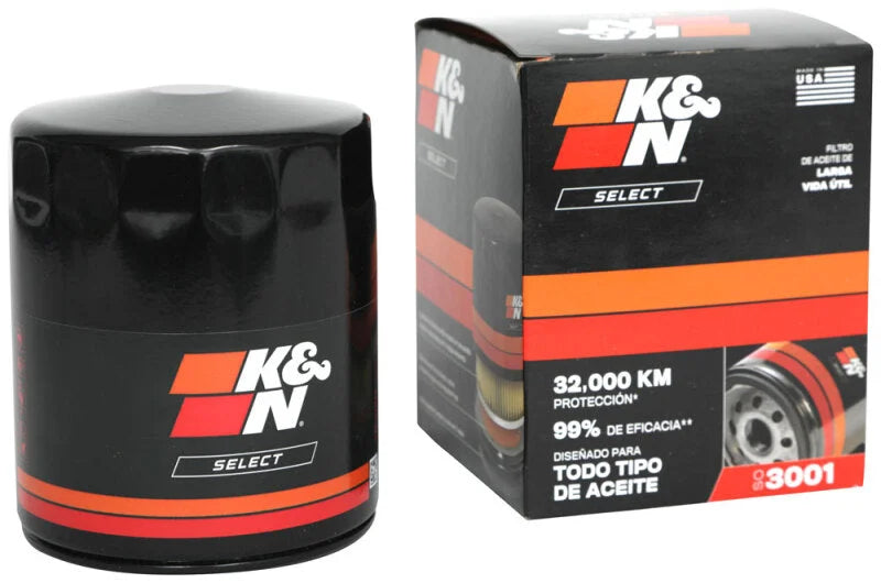 K&N 97-06 Audi A4 1.8L L4 Spin On Oil Filter - Installation View