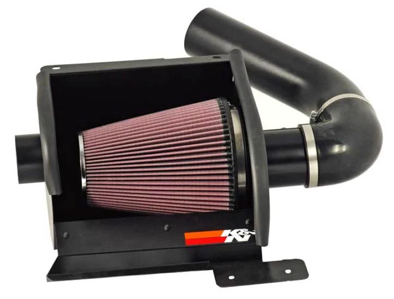 K&N 97-08 Ford E350/#450 Econoline V10-6.8L Black High Flow Performance Kit - Main Product View