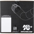 Load image into Gallery viewer, K&amp;N 97-08 Ford E350/#450 Econoline V10-6.8L Black High Flow Performance Kit - Installation View