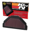 Load image into Gallery viewer, K&amp;N 98-02 Kawasaki ZX6R Ninja/05-08 ZZR600 Air Filter - Side View