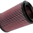 Load image into Gallery viewer, K&amp;N 98-06 Honda CBR600 Hornet/04-06 CBF500/CBF600/CB600S/05 CBF600F Replacement Air Filter - Side View