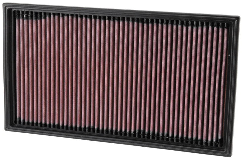 K&N 99-00 Mercedes Benz CLK430 4.3L-V8 Drop In Air Filter - Side View