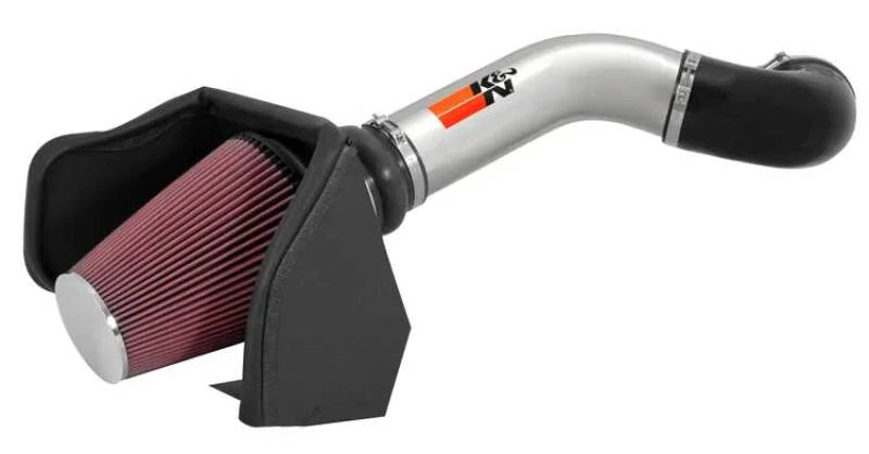 K&N 99-04 Chevy Silverado V8-4.8/5.3L Polished High Flow Performance Kit - Main Product View