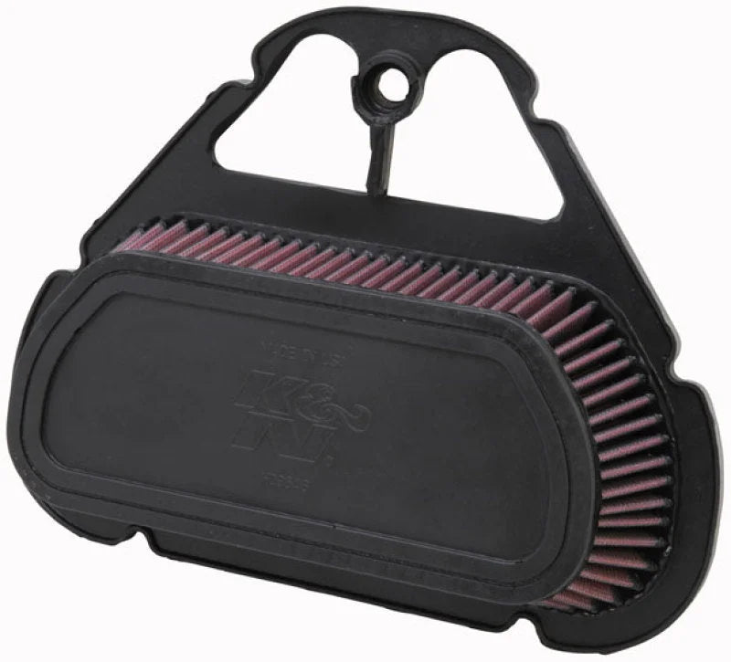 K&N 99-05 Yamaha YZF R6 599 / 06-09 YZF R6S 599 Replacement Air Filter - Side View