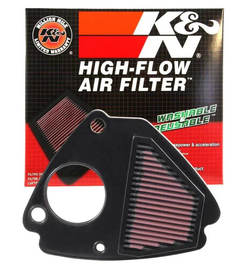 K&N 99-07 Honda VT600C/CD Shadow Replacement Air Filter - Side View