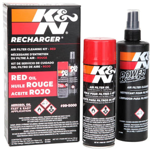 K&N Aerosol Oil Recharger Service Kit - Side View