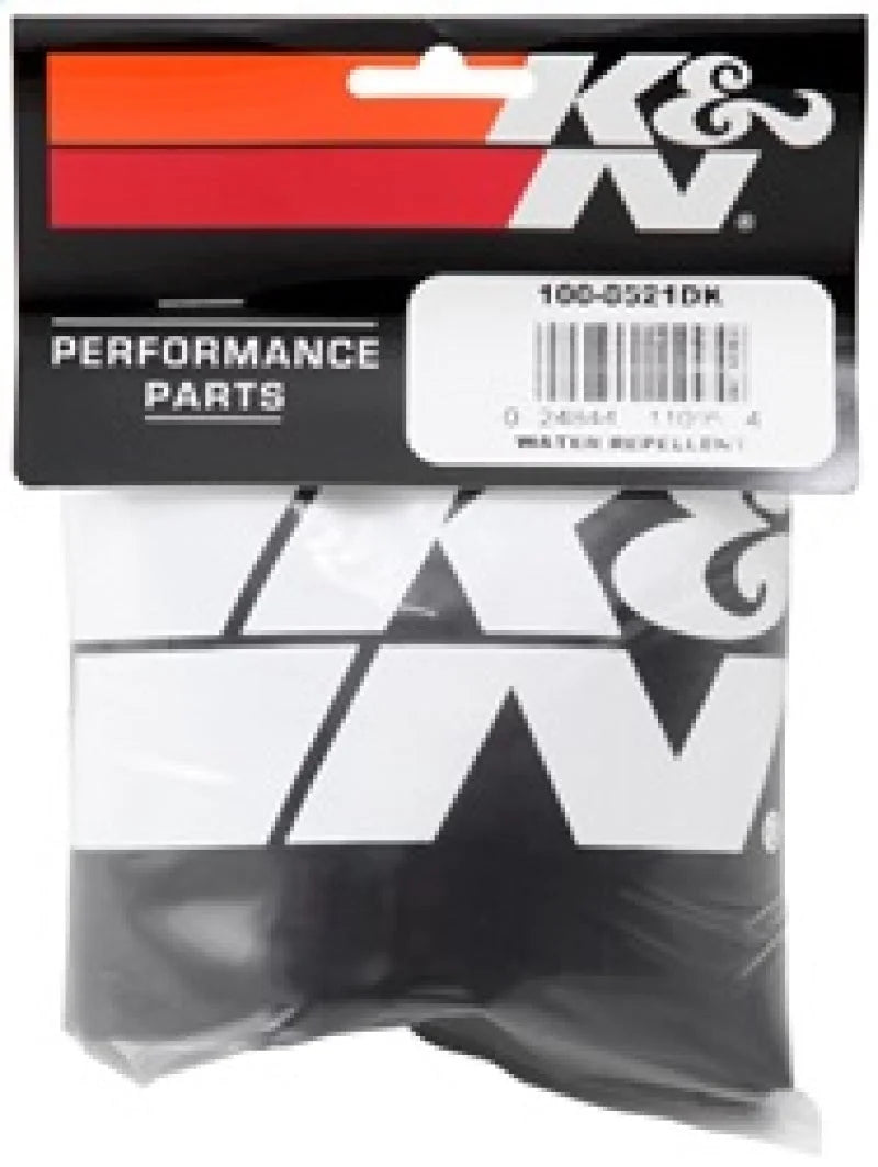 K&N Air Filter Wrap - Black - 4.313in Base ID x 4.75in Top ID x 6.75in H - Additional View 7