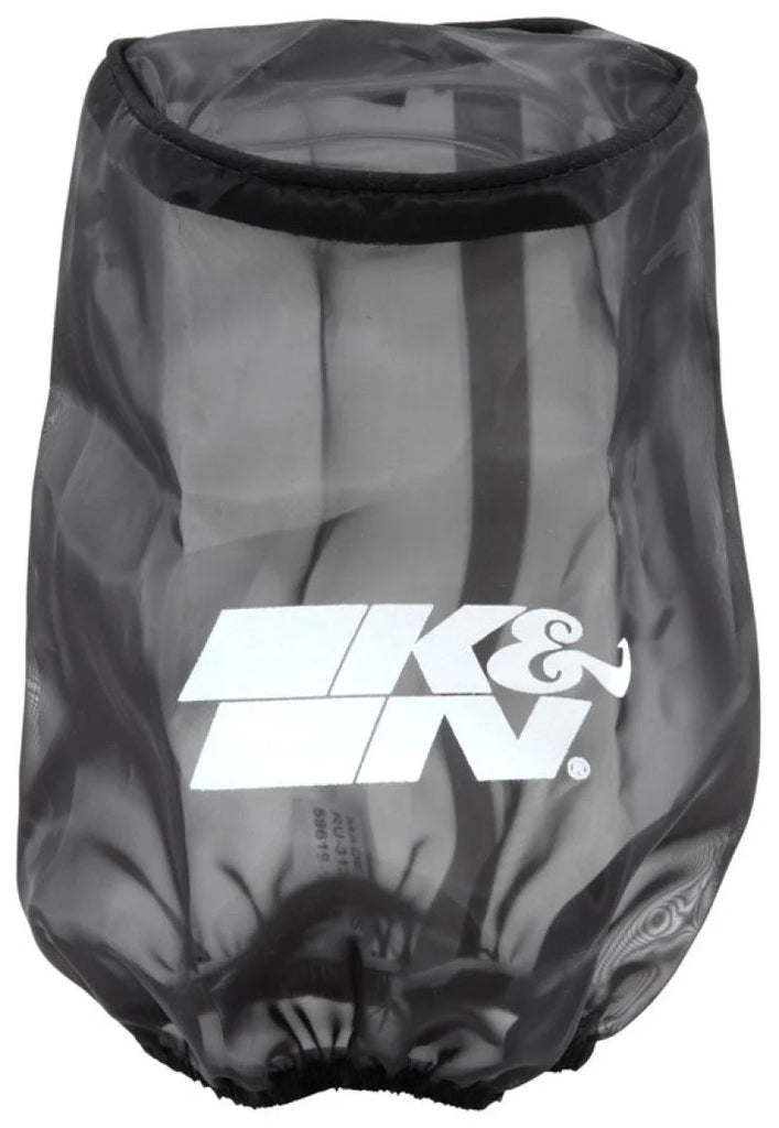 K&N Air Filter Wrap Black RU-3130 - Side View