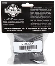 Load image into Gallery viewer, K&amp;N Air Filter Wrap Black RU-3130 - Back View