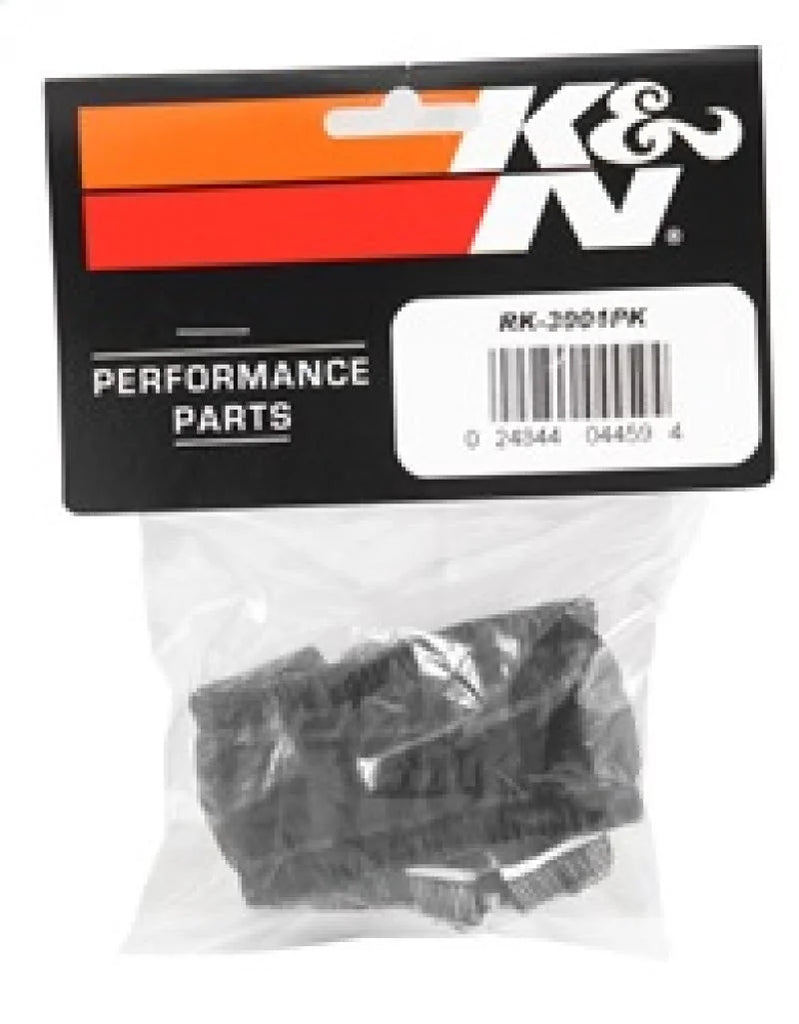 K&N Air Filter Wrap Black Round Height 2.5 in ID 7.5in - Additional View 5