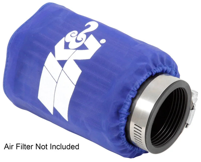 K&N Air Filter Wrap- Blue - Installation View