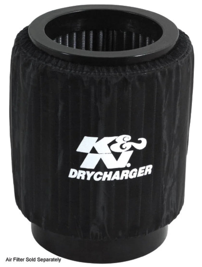 K&N Air Filter Wrap Drycharger KA-7508 Black - Side View