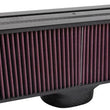 Load image into Gallery viewer, K&amp;N Air Filter with Carbon Fiber Top and Base - Main Product View