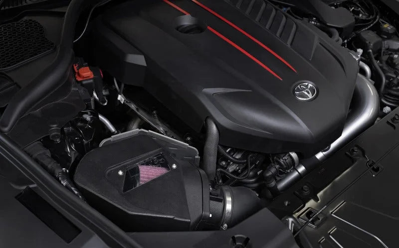 K&N Aircharger Intake fits 2020 2022-2024 BMW Z4 / 2020 2021 BMW Z4 sDrive / 2020-2024 Toyota GR Supra - Side View