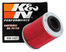 Load image into Gallery viewer, K&amp;N Aprilia / Bombardier / Can-Am / Ski Doo 2.219in OD x 2.969in H Oil Filter - Installation View