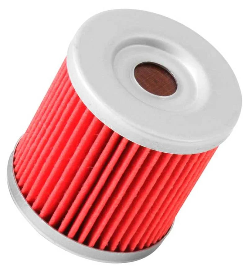 K&N Aprilia / Derbi / Husqvarna / Piaggio 1.781in OD x 0.625in ID x 1.844in H Oil Filter - Back View