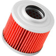 Load image into Gallery viewer, K&amp;N Aprilia / MZ / BMW / MUZ 2.219in OD x 2.063in H Oil Filter - Side View