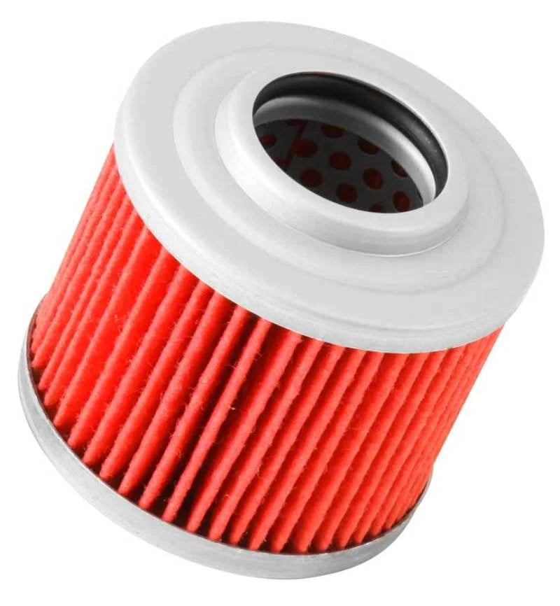 K&N Aprilia / MZ / BMW / MUZ 2.219in OD x 2.063in H Oil Filter - Side View