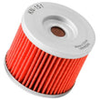 Load image into Gallery viewer, K&amp;N Aprilia / MZ / BMW / MUZ 2.219in OD x 2.063in H Oil Filter - Back View