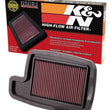 Load image into Gallery viewer, K&amp;N Arctic Cat 12.813in O/S L x 7.5in O/S W x .875in H Replacement Air Filter - Side View