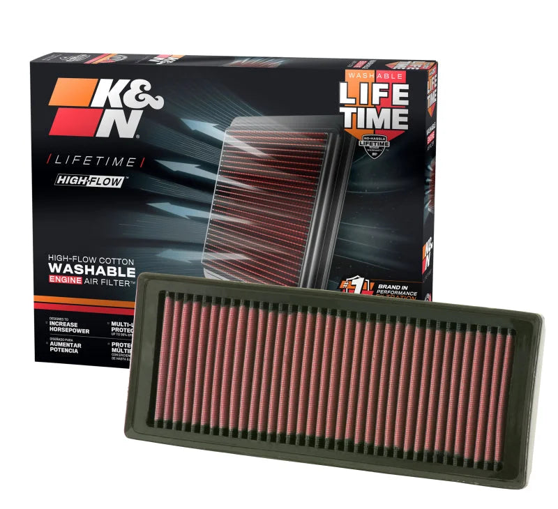 K&N Audi A4 1.8L Drop In Air Filter - Additional View 5