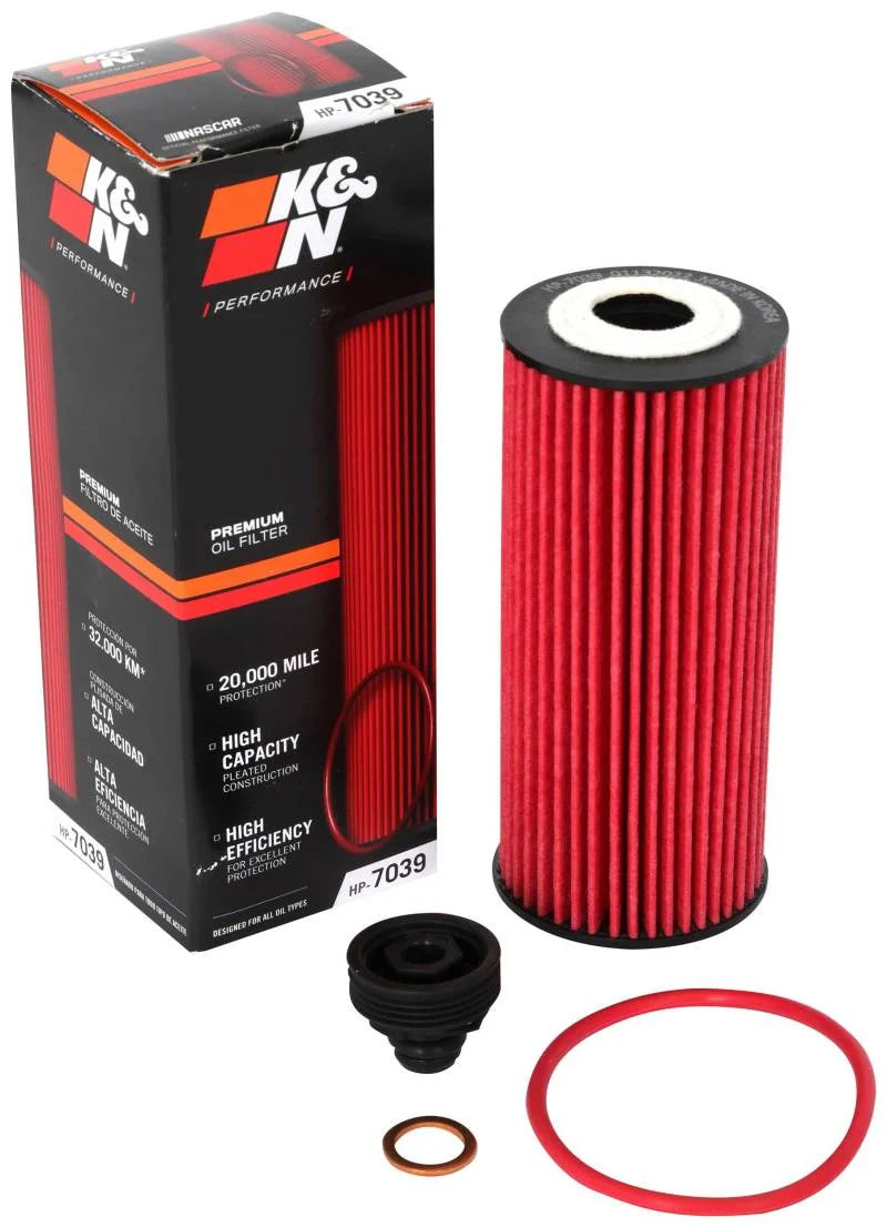 K&N Automotive Oil Filter - 14-17 Mini Cooper 1.5L L3 Gas - Installation View