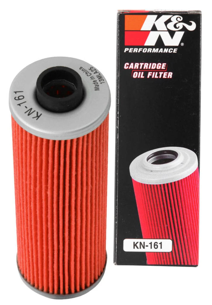 K&N BMW 1.625inch OD x 5.063inch H Oil Filter - Detail View