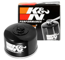 Load image into Gallery viewer, K&amp;N BMW 3.063in OD x 2.156in H Oil Filter - Installation View