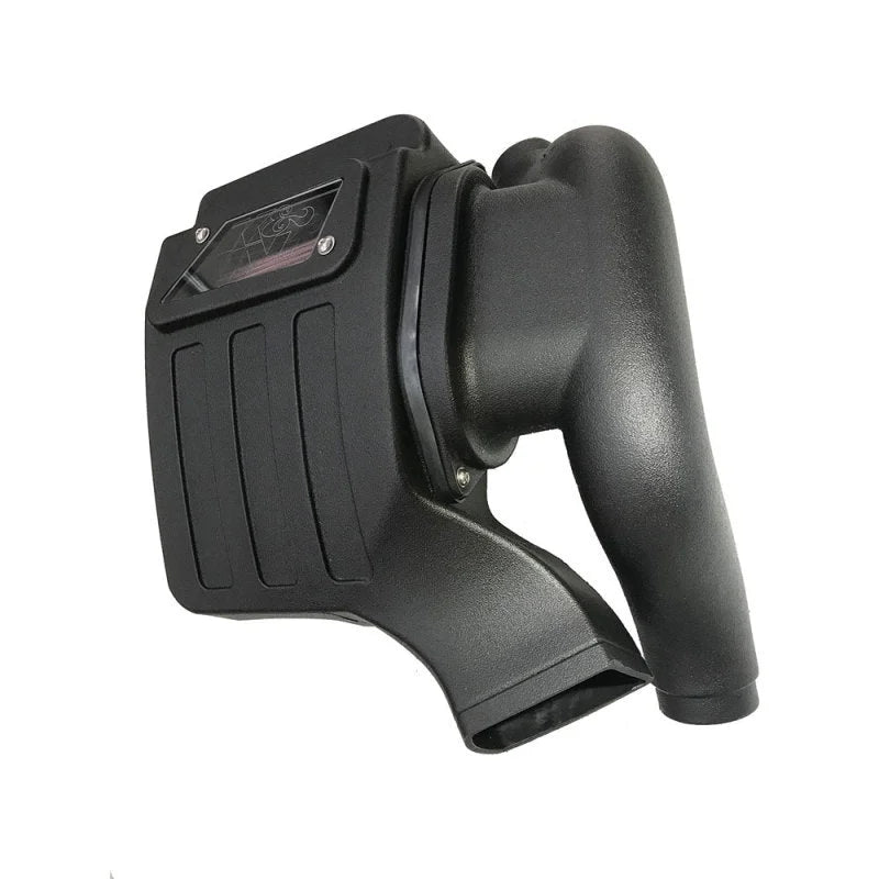 K&N BMW E90/91/93 335I N54 Engine Performance Air Intake System - Side View