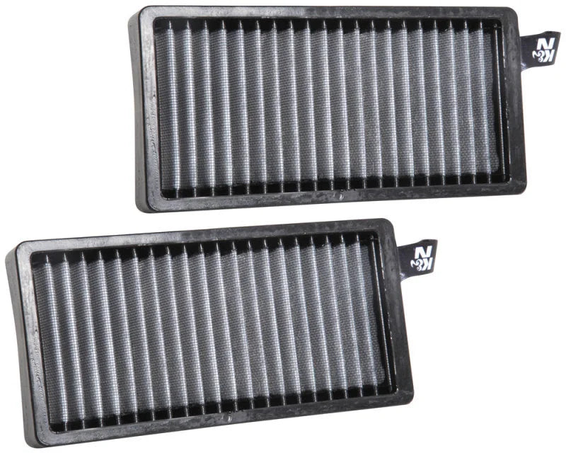 K&N BMW X1 L4-2.0L F/I Cabin Air Filter (2 Per Box) - Side View