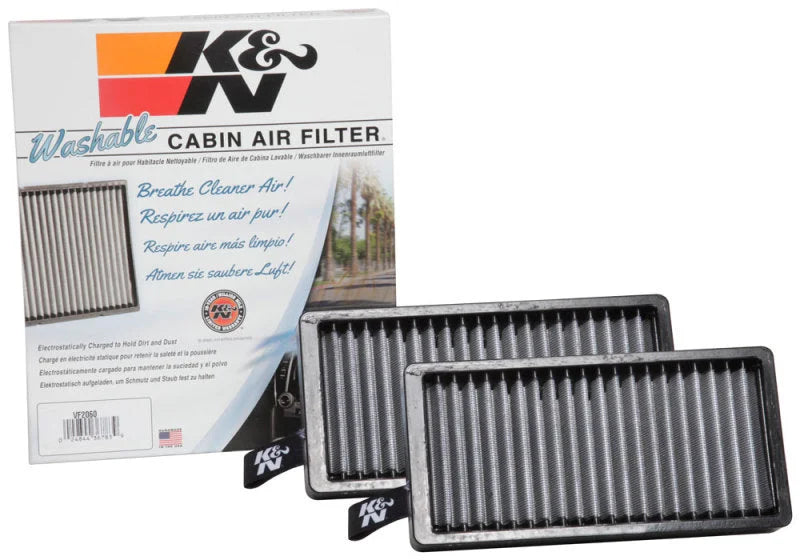 K&N BMW X1 L4-2.0L F/I Cabin Air Filter (2 Per Box) - Installation View