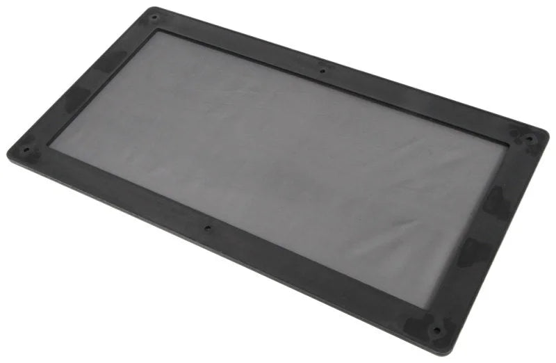 K&N Black Drycharger Garage Vent Cover - Side View