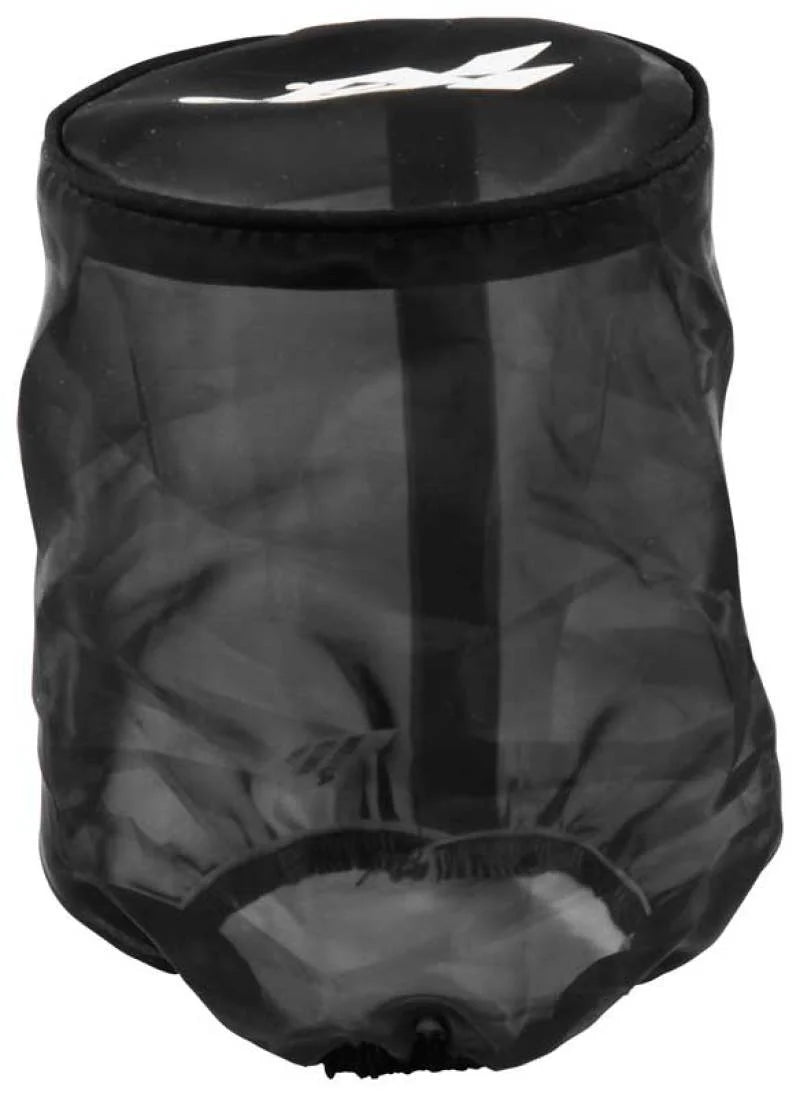 K&N Black Drycharger Rectangle Straight Air Filter Wrap - Black - Side View
