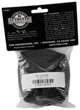 Load image into Gallery viewer, K&amp;N Black Drycharger Rectangle Straight Air Filter Wrap - Black - Installation View