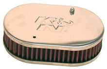 Load image into Gallery viewer, K&amp;N Bolt-On Oval Unit 2in Flg 2in H - Main Product View