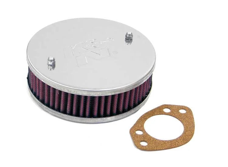 K&N Bolt-On Round Unit 1.625in Flf 2in H - Main Product View